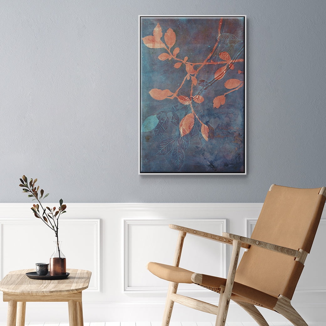 Branching Out XVIII Framed Premium Gallery Wrapped Canvas - Ready to Hang - 17 x 25 - White Floating Frame