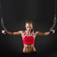 thumbnail image 3 of Bandas de resistencia para gimnasio, manijas de ejercicio, manija de fitness resistente, manija de cable cómoda y resistente, compatible con manijas de polea de alta capacidad de carga, 2, 3 of 6