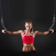 thumbnail image 3 of Bandas de resistencia para gimnasio, manijas de ejercicio, manija de fitness resistente, manija de cable cómoda y resistente, compatible con manijas de polea de alta capacidad de carga, 2, 3 of 6