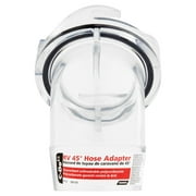 Camco 39432 Sewer Fitting - C-Do2 45-Degree Hose Adapter - Clear