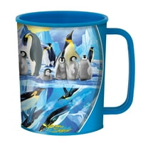 3D LiveLife Drinking Cup - Penguin Plunge 3D Lenticular Ocean Kids Cup 10fl oz by Deluxebase