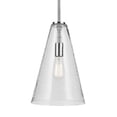 thumbnail image 2 of 42199CHCS Kichler Lighting Everly - 1 Light Pendant-15.25 Inches Tall and 10.25 Inches Wide-Chrome Finish-Clear Seeded Glass Color, 2 of 4