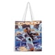 thumbnail image 1 of Cibernético Bolso de tela con estampado de lienzo para mujer, bolsa de compras reutilizable y estética, con cremallera interior, regalo para mujer, 35 × 40 cm., 1 of 6