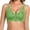 Green, variant on Womens Front Snap Closure Daisy Bras Soft Seamless Wireless Jacquard Weave Bralettes Lightweight Soft Lightly Lined Comfort Cups Full Coverage Push up Tshirt Bra Purple XL