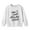 White, variant on Little Girls Sweatshirts Boys' Long Sleeves Warm Pullover Letter Printed Casual Thick Crewneck Children's Wear Tops for Girls Size 8-9T