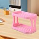 thumbnail image 1 of Telescopic Shelf Organizer | Adjustable Desktop Storage Rack for Cosmetics, Bathroom Toiletries, Kitchen Supplies | Double-Layer Design | Sturdy Polypropylene | 29x18.5x16.5cm | 1 Piece | Blue, 1 of 6