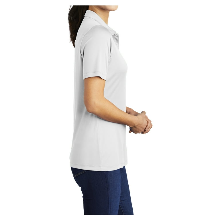 white polo shirt womens walmart
