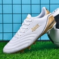 thumbnail image 2 of Zapatos de fútbol al aire libre para hombre, botas de entrenamiento de tobillo con pinchos largos, ultraligeras, profesionales, antideslizantes, de hierba, Unisex, 2 of 5