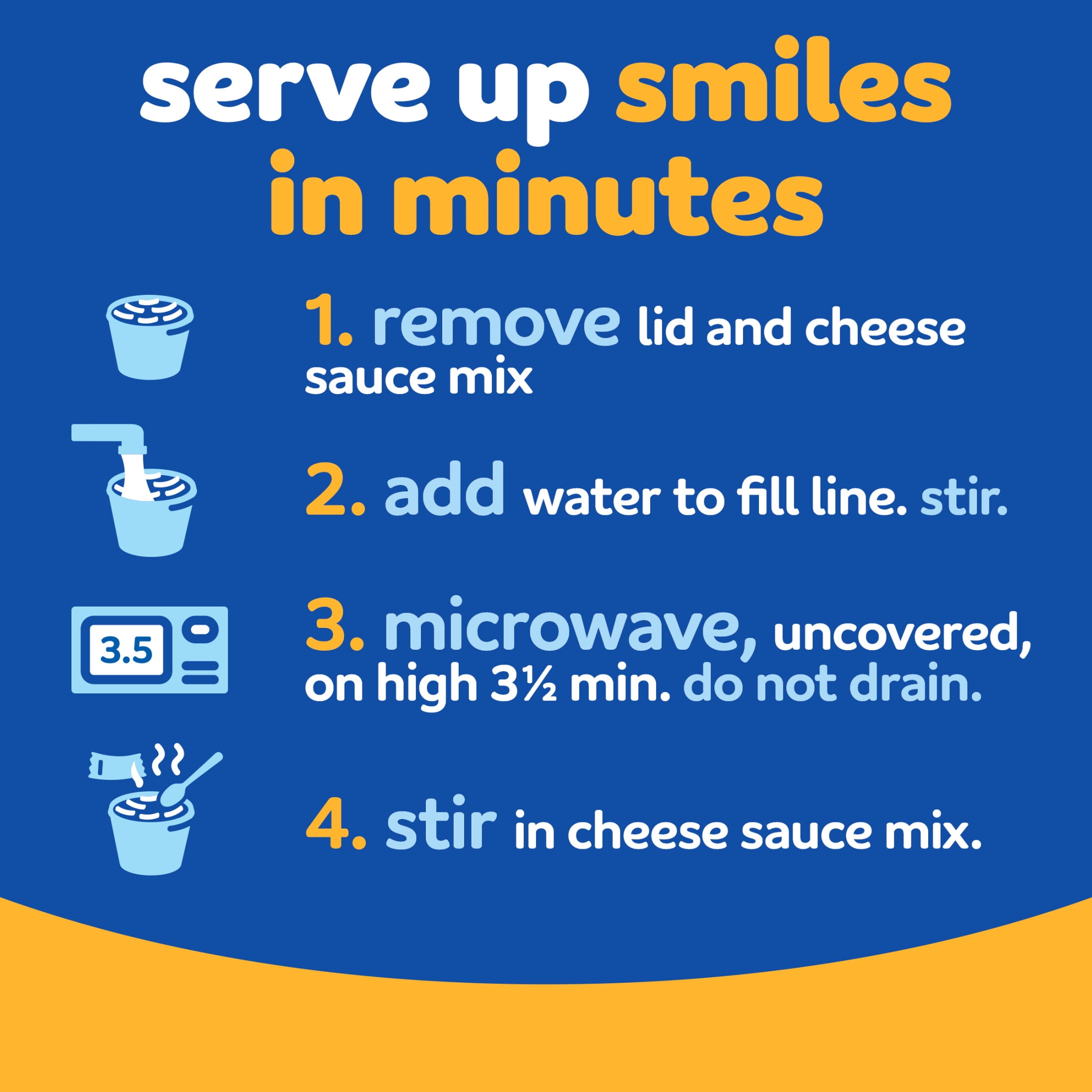 (6 pack) Kraft Mac and Cheese, 4 Cups, for Easy Dinner or Dinner Sides, Original Flavor, No Artificial Flavors, Preservatives or Dyes, 2.05 oz