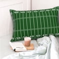 thumbnail image 4 of Kdxio Cotton Pillow Cases 20"x30" Pillowcases,Soft and Breathable Bedroom Pillow Cases-American Football Field1-No Pillow Core, 4 of 5