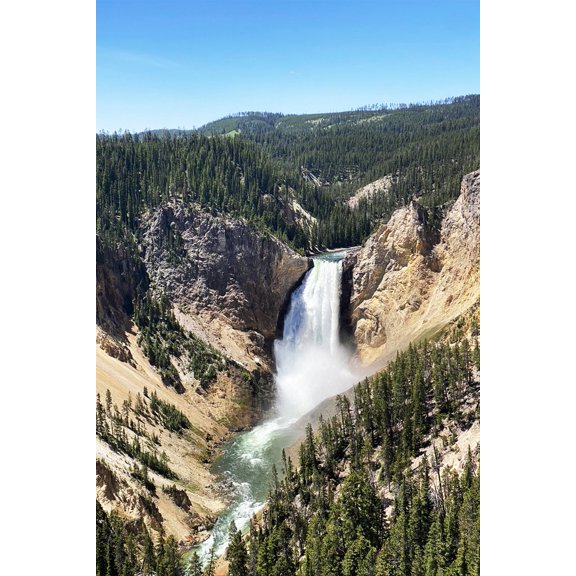 24x36 gallery poster, Grand Canyon of the Yellowstone National Park