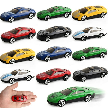 6 pcs Children 1/72 Simulation Module Alloy Toys Vehicle Truck Mini ...