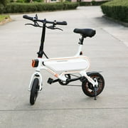 350W Folding Electric 12" Tire Bike EBike Hybrid bike/Pure Electric Bike Gfits