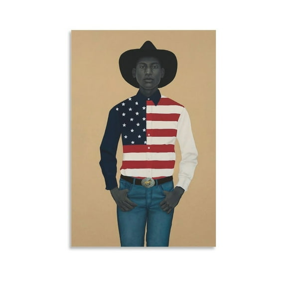 Portrait Painter Amy Sherald Painting Art Poster (22) Artworks Canvas Poster Room Aesthetic Wall Art Prints Home Modern Decor Gifts 16x24inch(40x60cm)