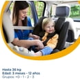 thumbnail image 3 of Joie Autoasiento para Every Stage, Porta de 6 Posiciones de Reclinado, Para Grupos 0,1,2 y 3, Baby Car Se con Proteccion Contra Impactos Lerales (Brown), 3 of 5