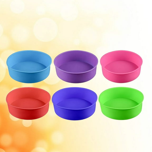 Milisten Silicone Baking Mold Non-Stick Flexible Cake Pan Quick Release for Kitchen Baking and Cooking