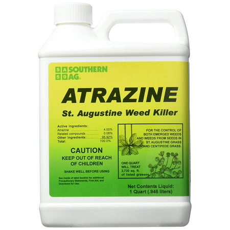 Southern Ag Atrazine St. Augustine Grass Weed Killer, 1 Quart, Size: 1 Quart By Root 98 (Best Insecticide For St Augustine Grass)