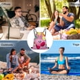thumbnail image 4 of Kirby Drawstring Backpack Sports Gym Sackpack Water Resistant String Bag for Women Men, 4 of 7