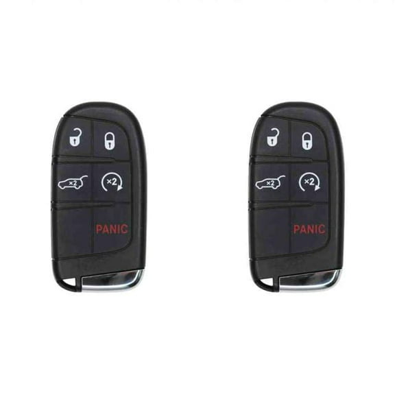 Replcament Smart Key Fob for Dodge Durango 2014-2024 FCC M3N-40821302 M3N40821302 Part Number 68150061 68150061AC 68150061AB 68143505 Pack of 2