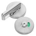 thumbnail image 1 of Cerradura de puerta de cabina de baño: Indicador de privacidad Ocupado/Libre - Cerradura de cabina de baño - Cerradura de partición para baños públicos, 1 of 7