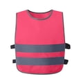 thumbnail image 2 of Trikvn Kids Reflective Safety Vest High Visibility Breathable Mesh Lightweight Waistcoat with Hook and Loop Closure for Cycling Walking Running Outdoor Crossing Guard, 2 of 9