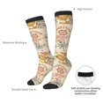 thumbnail image 4 of Balery Vintage Nautical Calcetines novedosos Calcetines deportivos Calcetines hasta la rodilla Calcetines de algodón Calcetines originales y geniales, 4 of 6