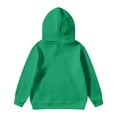 thumbnail image 4 of Liyamei Children Kids Boys And Girls Long Sleeve Letter Printed Lightweight Hoodie Sweatshirts And Long Pants Set Outfit Girls Casual Sets Size Green 4-5 Years, 4 of 5