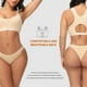 thumbnail image 2 of Qarigey Ropa interior de mujer respirable del color de piel Ropa interior atractiva de las mujeres de nylon amistosas de la piel del amplio Ropa interior S, 2 of 6
