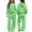 Mint Green, variant on SERTGUTR Girls' Hoodie Set Pullover Kangaroo Pocket Wide Leg Sweatpants Relaxed Fit Fleece Lined Warm Winter Outfit School Everyday Outerwear