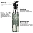 thumbnail image 3 of Yayeee 20oz Insulated Water Bottle Double Wall Stainless Steel with Flip Straw Lid, Cute Ghosts Playing, 3 of 7