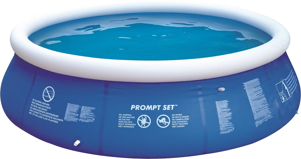 Pool Central 12' Inflatable Above Ground Prompt Set Swimming Pool