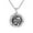 Gemini, variant on Men's Stainless Steel Zodiac Charm Necklace Vintage Punk Astronomical Pendant Birthday Anniversary Jewelry Pisces