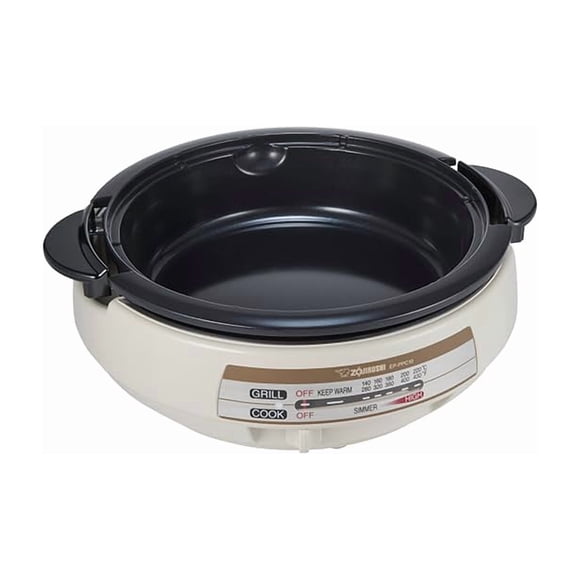 Electric Skillet Zojirushi EP-PPC10HL Ceramic 6cm Deep