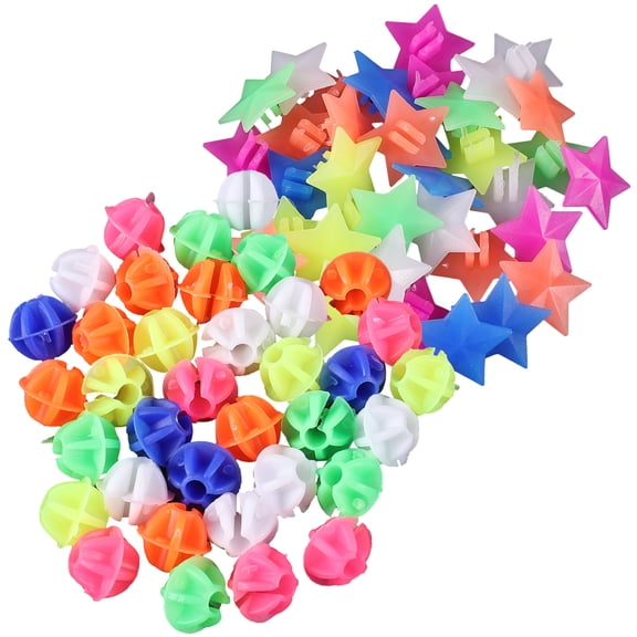 72 Pcs Colorful Bike Spoke Charms Accessories Set for Wheels, 1.3 x 1.3 x 1.3 cm Decorative Bike Parts