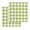 YellowGreen, variant on Turquoise Checkered Kitchen Dish Towels for Drying Dishes Set of 3, Farmhouse Buffalo Plaid Waffle Weave Microfiber Hand Tea Bathroom Towels Quick Dry & Absorbent Towel 12x12