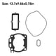 thumbnail image 3 of Gaskets de la cabeza Handy Installation Resistencia a la junta tórica Juego de la junta de peso de la junta tórica Motorbike Components Reemplazo para YZ250 1 Set seitruly VI002128-00, 3 of 6