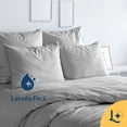 thumbnail image 4 of Juego de Sabanas Premium 1800 Hilos Tacto Egipcio Individual Laila Comfort Gris Claro, 4 of 7
