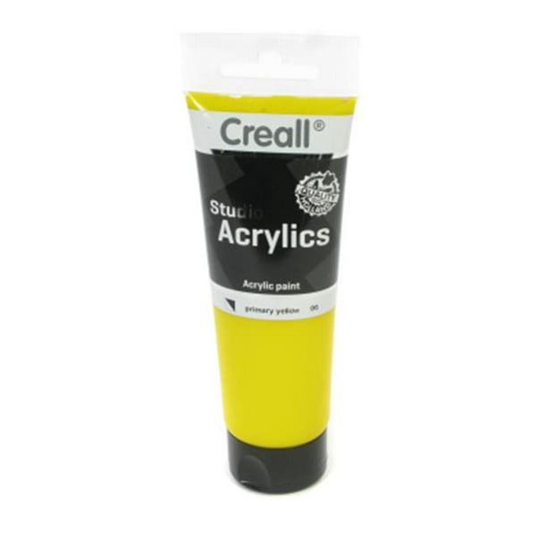 American Educational Products A-33706 Tube Créall-Studio-Acrylique 120Ml 06 Primaire Jaune