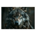 thumbnail image 5 of JRXY Wolf Feather Dark Wooden Puzzle Challenging Difficult Wood Puzzles for Adults 1000 PCS, 5 of 6
