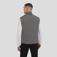 thumbnail image 5 of Men's J. Palmer  Graphite Las Vegas Raiders Front Office Full-Zip Vest, 5 of 6