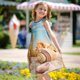 thumbnail image 5 of Fotbe Beach Starfish Shell Vestido de Dormir para Niñas de 3 a 10 Años, Mangas Cortas, Estilo Princesa, Pijama Camisón con Mangas Voladas-Small, 5 of 6