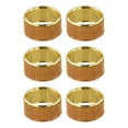 thumbnail image 6 of 6 Pcs Sparkling Napkin Rings Napkin Holder For Dining Anniversary Wedding Party, 6 of 9