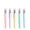 A003- Clear (Color C), variant on Retractable Gel Pens, 5 Pack Portable Clinical Use Black Ink Pens, 0.16 fl oz Capacity, Smooth Writing for Healthcare Workers Hospital Medical Office Work Note Taking