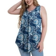 thumbnail image 3 of a.Jesdani Womens Plus Size Tunic Tank Tops Sleeveless Casual Blouses m-4x, 3 of 8