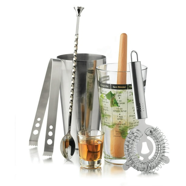 Libbey Modern Mixologist Bar Tool Set 7 Pieces