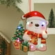 thumbnail image 4 of Uuiauoio Luminous Christmas Pendant, LED Light Up Decor for Tree, Window and Holiday Displays, Battery Powered KT Board Ornament with Traditional Holiday Motifs, 4 of 6