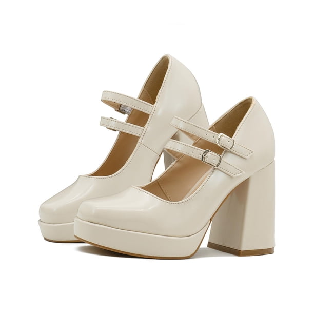 Zapatilla Elegante Para Mujer Graduación Formal Color Neutro gris 22
