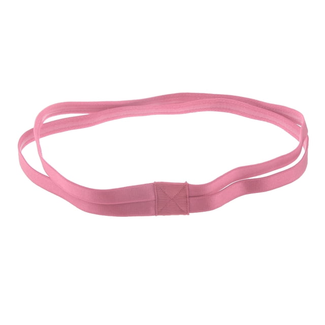 Diadema deportiva Zulema elástica antideslizante para gimnasio Yoga baile correr Rosado