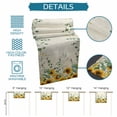 thumbnail image 6 of Sunflower Cotton Linen Rectangle Table Runners 13"x48", Summer Botanical Eucalyptus Leaves Vintage Coffee Table Runner Dresser Scarves Luxury Table Runners for Wedding Party Banquet Dinner Decor, 6 of 8
