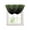Emerald Green, variant on Waterfall Valances for Windows, Dark Sea Green Black Ombre Kitchen Sheer Valance Curtains, Modern Gradient Abstract Art Rod Pocket Elegant Swag Valances for Living Room Bedroom, 47.2"x38.5", 2 Panel